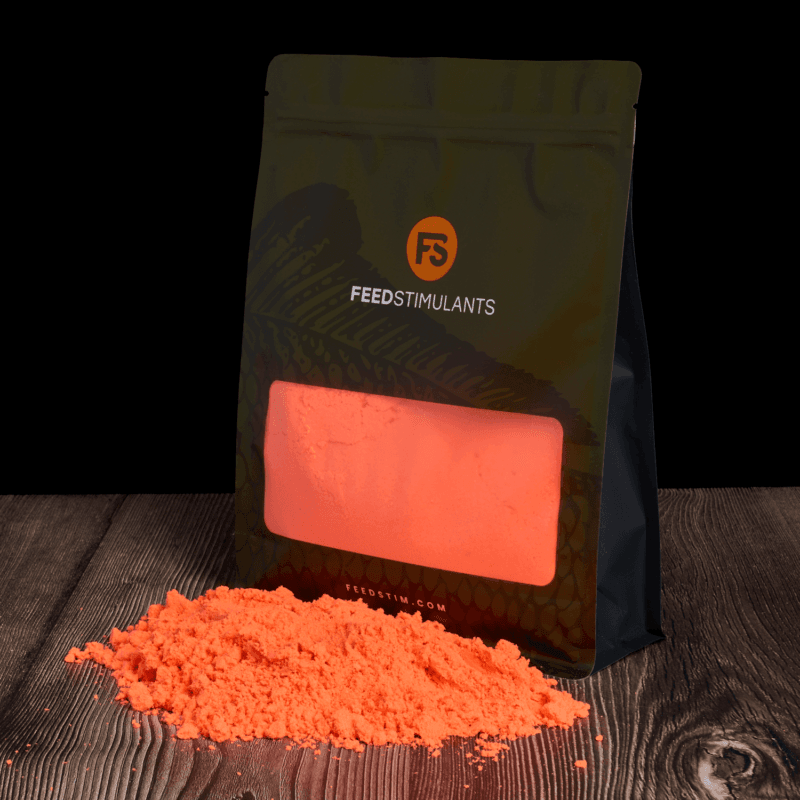 fluoro orange pop up mix for making pop up boilies